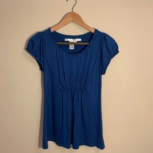 Blue dress top. S